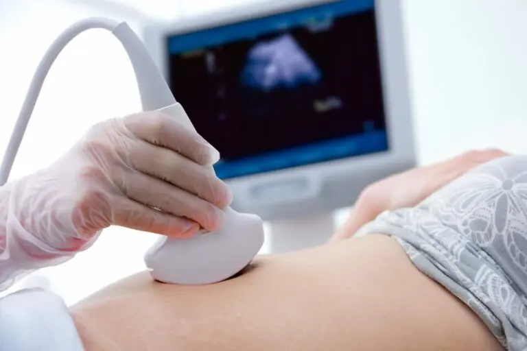 A Woman Receiving a Free Ultrasounds